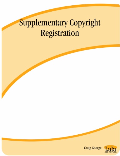 Supplementary Copyright Registration