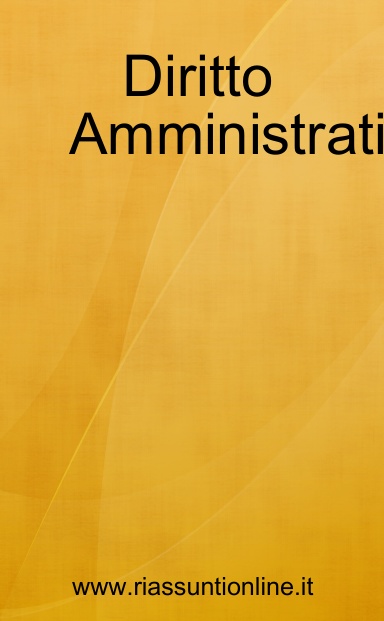Diritto Amministrativo