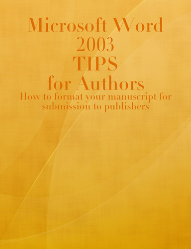 Manuscript Quick Reference Guide