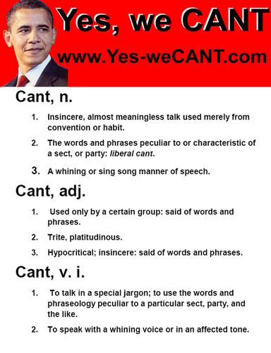 Yes, we CANT