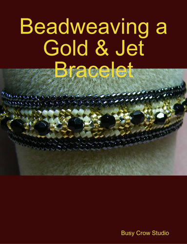 Make a Black and Gold Beaded Bracelet