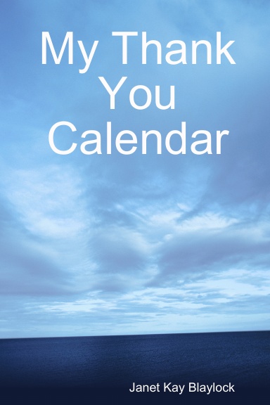 My Thank You Calendar