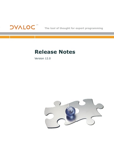 Dyalog Version 12.0 Release Notes