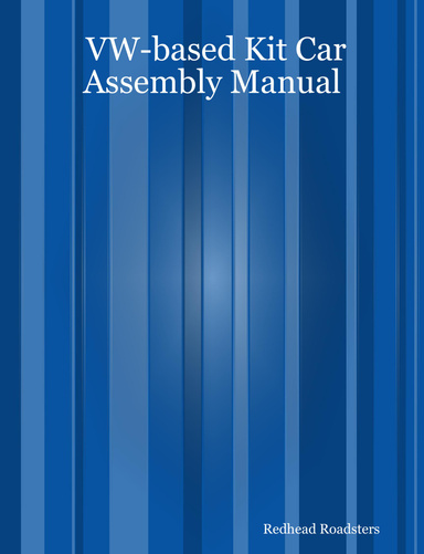 VW-based Kit Car Assembly Manual