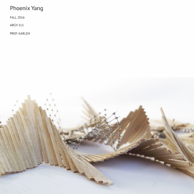 Phoeix Yang Arch111 Portfolio