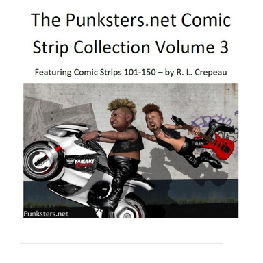 The Punksters.net Comic Strip Collection Volume 3