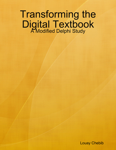 Transforming the Digital Textbook: A Modified Delphi Study