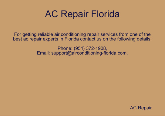 AC Repair Florida