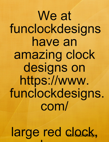 24 Inch Outdoor Clock