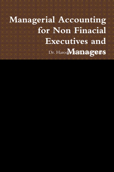 Managerial Accounting for Non Finacial Executives and Managers