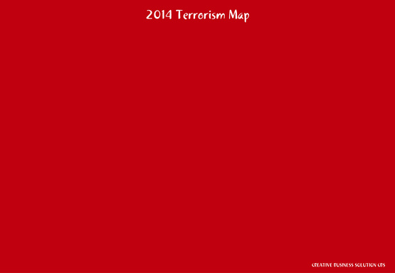 2014 Terrorism Map