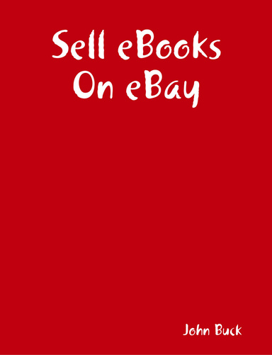 Sell eBooks On eBay