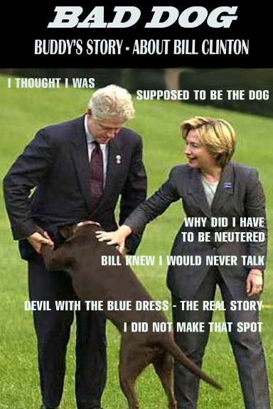 Bad Dog - Buddy's Story About Bill Clinton