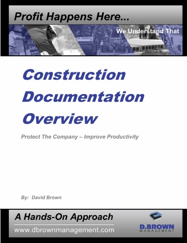 Construction Documentation Overview (Paperback)