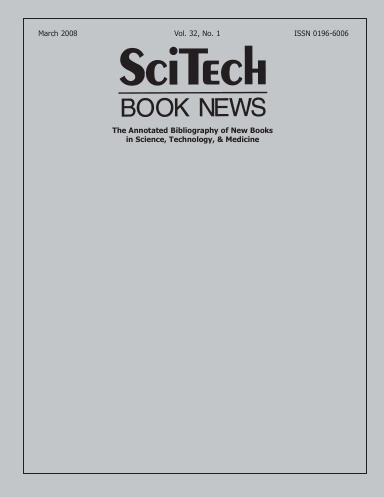 SciTech Book News; v. 32, no. 1
