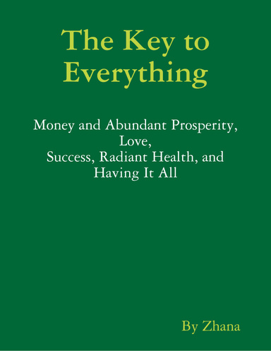 The Key to Everything (PDF Version)