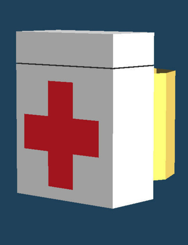 Scout First Aid Kit Neckerchief Slide