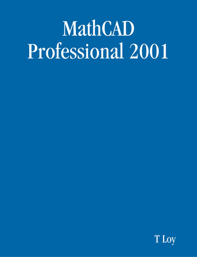 MathCAD Professional 2001