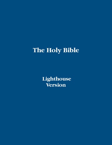 The Holy Bible Lighthouse Version Economy Style
