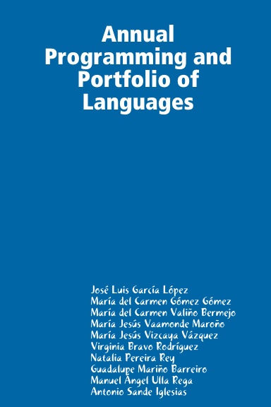 Annual Programming and Portfolio of Languages