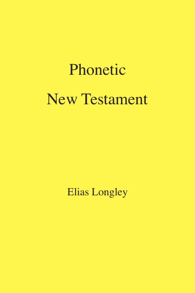 Phonetic New Testament