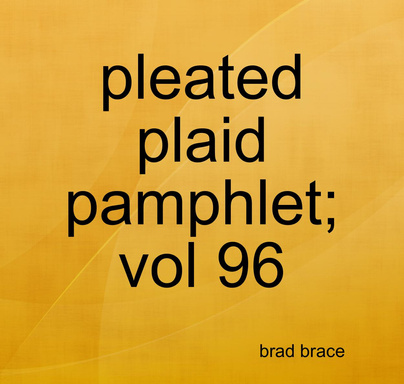 pleated plaid pamphlet; vol 96