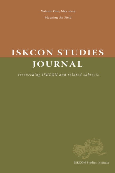 ISKCON Studies Journal, Vol. One