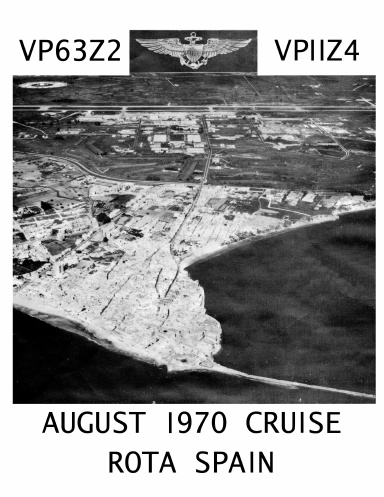 1970 NAS South Weymouth VP63Z2 and VP11Z4 Rota Spain Cruisebook - VP Association Fund-Raiser