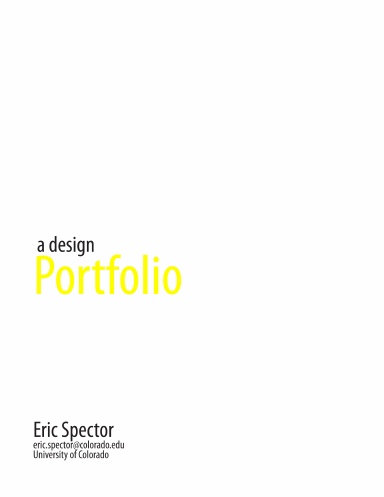 Arch Portfolio