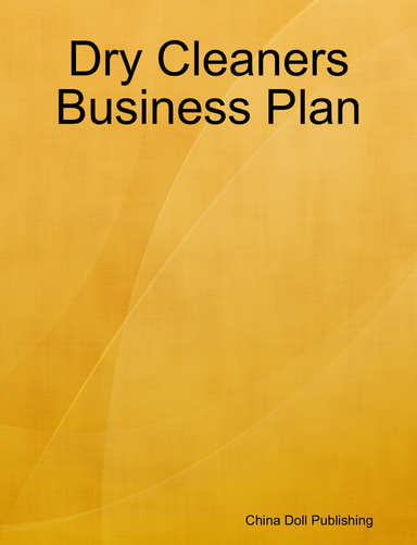 dry cleaners online business plan