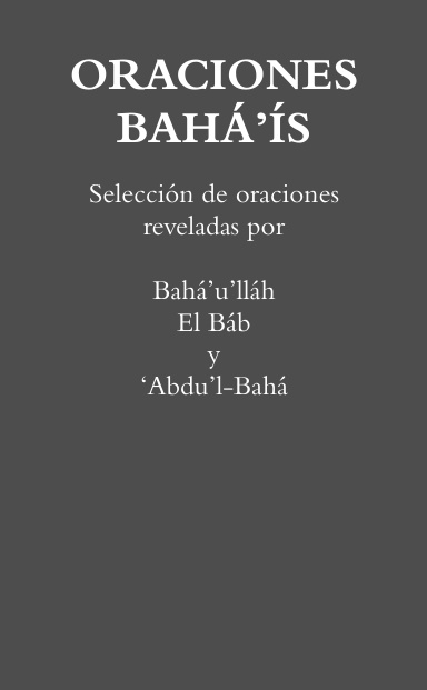 ORACIONES BAHÁ’ÍS