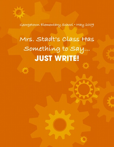 Mrs. Stadt's Class Has Something to Say...JUST WRITE!