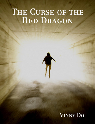 book cover for the curse of the red dragon