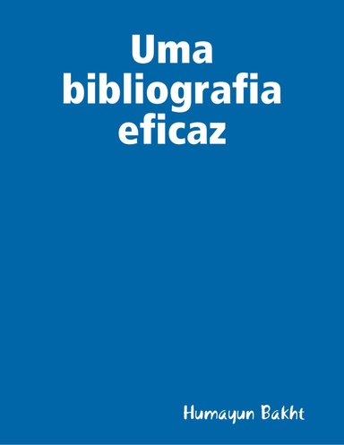 Uma bibliografia eficaz