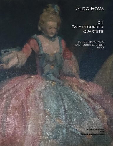 24 Easy recorder quartets SAAT