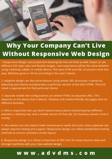 Why Your Company Can’t Live Without Responsive Web Design