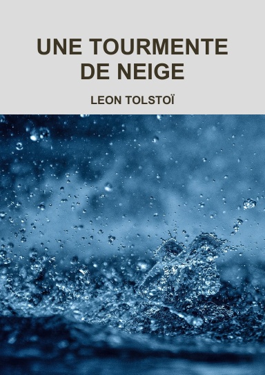 UNE TOURMENTE DE NEIGE