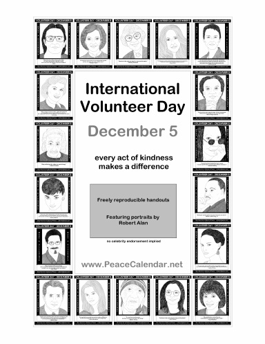Volunteer Day - December 5