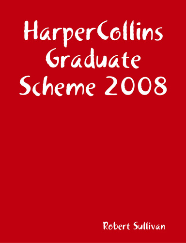HarperCollins Graduate Scheme 2008