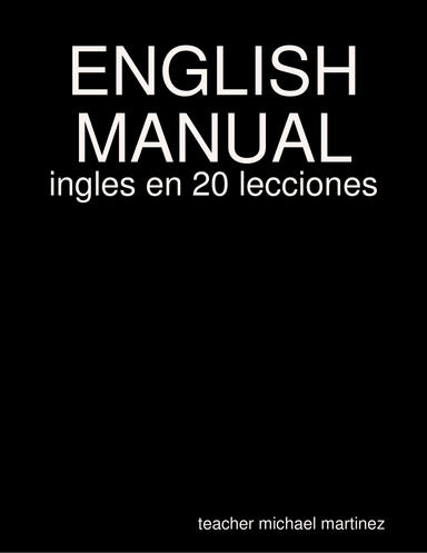 manual de ingles - teacher michael