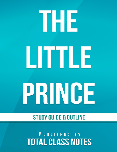 The Little Prince Study Guide & Outline