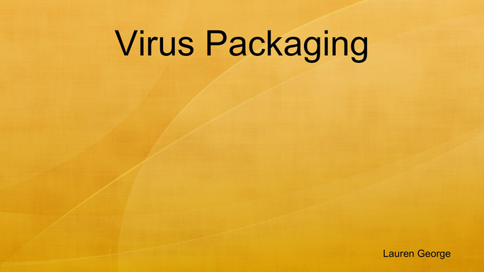 Virus Packaging