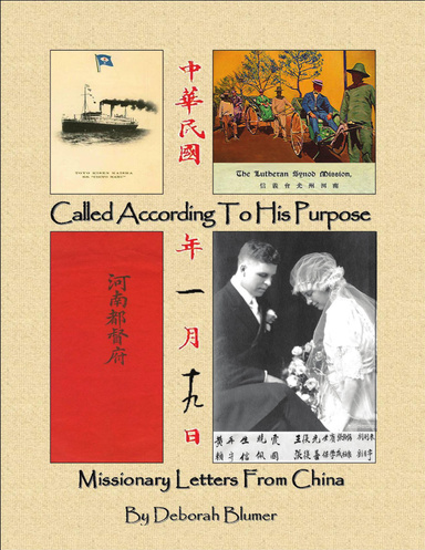 Called According to His Purpose: Missionary Letters from China
