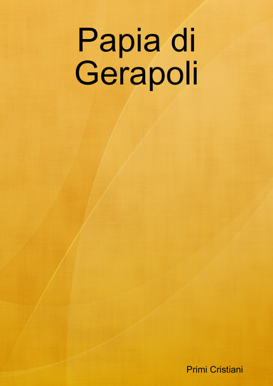 Papia di Gerapoli