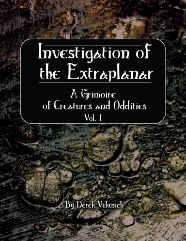 Investigation of the Extraplanar