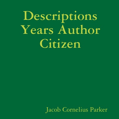 The Article Years Author Citizen