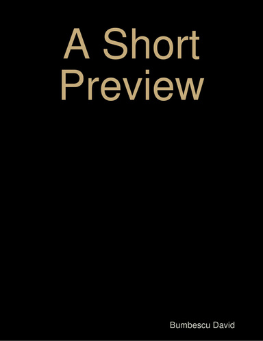 A Short Preview