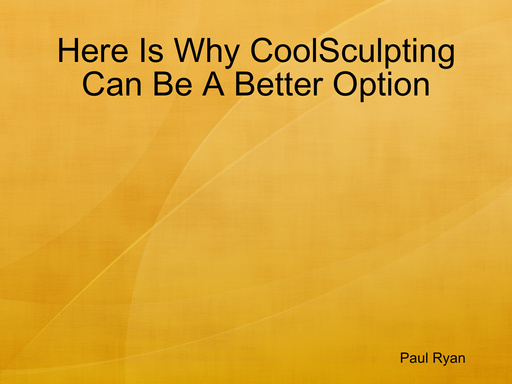 Here Is Why CoolSculpting Can Be A Better Option