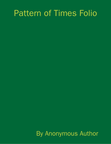 Pattern of Times Folio