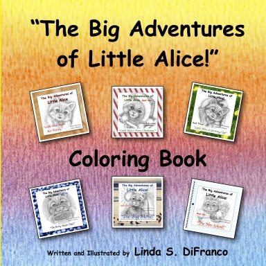 The Big Adventures of Little Alice Coloring Book